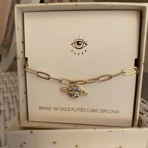 Paper clip bracelet